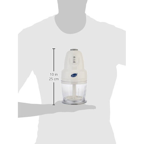 Glen 250 watt Multi Functional Mini Vegetable Chopper Capacity 400 ml White ( SA4043 PLUS ), 2 Years Warranty