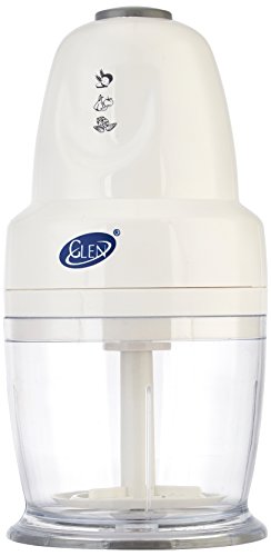 Glen 250 watt Multi Functional Mini Vegetable Chopper Capacity 400 ml White ( SA4043 PLUS ), 2 Years Warranty