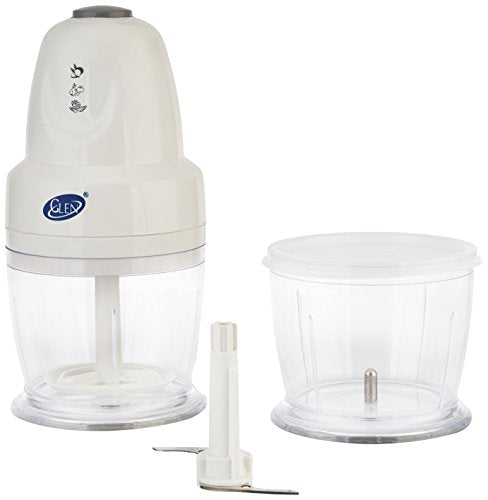 Glen 250 watt Multi Functional Mini Vegetable Chopper Capacity 400 ml White ( SA4043 PLUS ), 2 Years Warranty