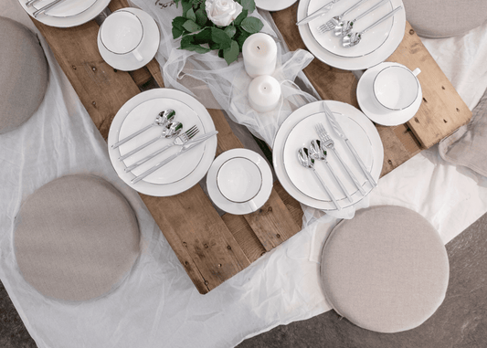 Choosing your style of cutlery and table ware