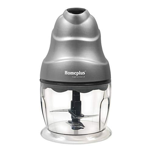 Home Plus 250 Watts Double Blade Electric Vegetable Chopper , Silver