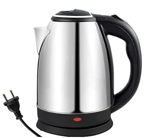 COEUS™ Electric Kettle | 2 Litre | Multipurpose | Tea, Coffee Maker | Water Boiler with Handle (Silver)