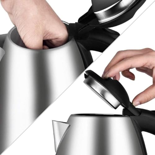 COEUS™ Electric Kettle | 2 Litre | Multipurpose | Tea, Coffee Maker | Water Boiler with Handle (Silver)