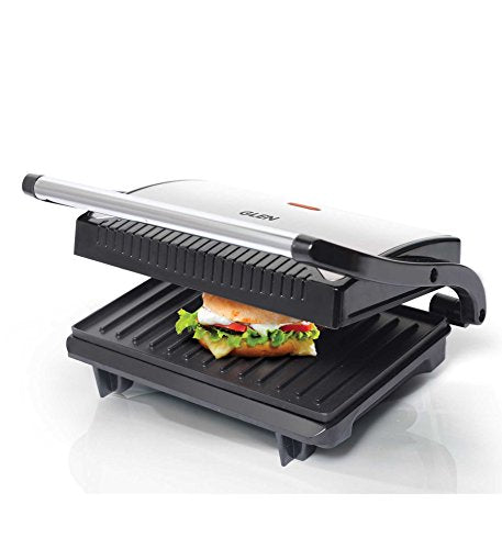 GLEN 700W 3029 Sandwich Grill Maker (Black)