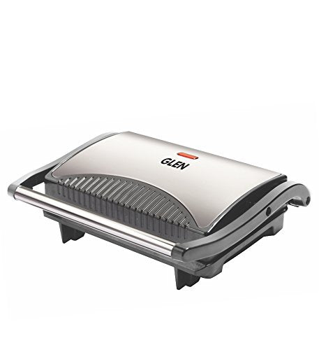 GLEN 700W 3029 Sandwich Grill Maker (Black)