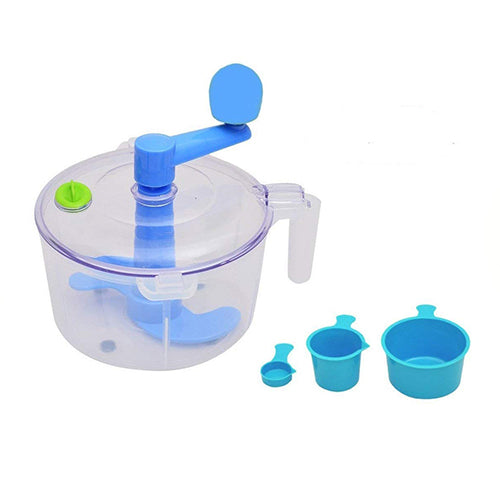 Slings One Stop Shop Dough/Atta Maker Must For Every Kitchen, Blue