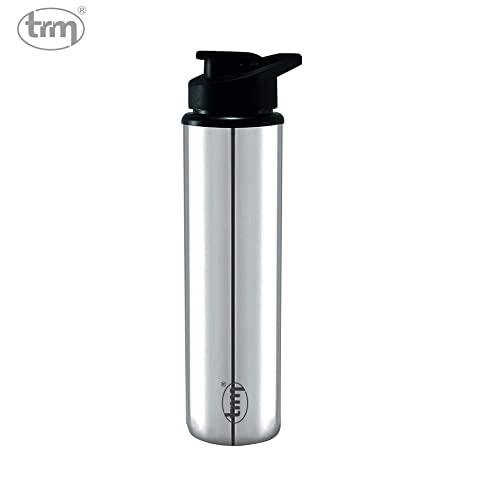 TRM 900 ML Stainless Steel Aqua Sipper Water Bottle Flask Home Appliances, Single Walled Bottle Leak Proof Rust Free Jointless Design (1 Pc)