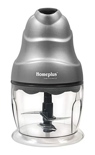 Home Plus 250 Watts Double Blade Electric Vegetable Chopper , Silver