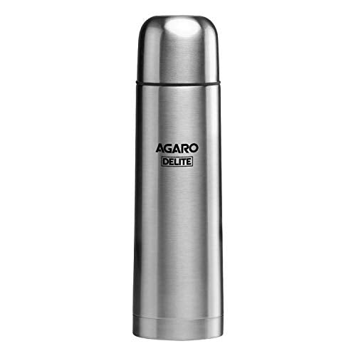 AGARO AG Delight Stainless Steel Flask, 1 Litre, Grey