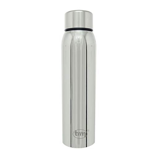 TRM 900 ML Stainless Steel Water Bottle Flask Home Appliances, Single Walled Bottle Leak Proof Rust Free Jointless Design (1 Pc)