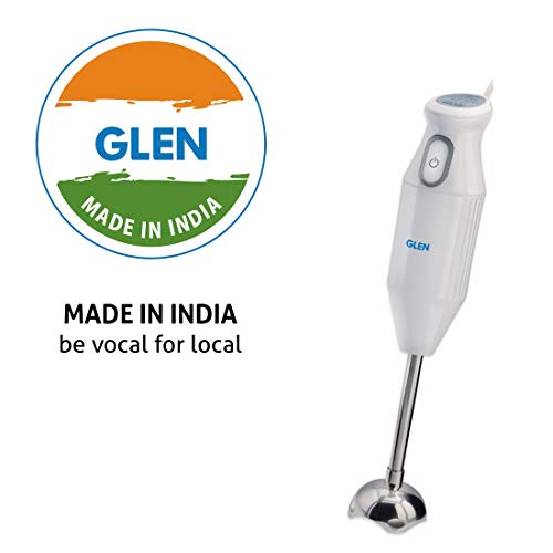 Glen Hand Blender 4049 Stainless Steel Arm 200 watt- ISI Certified