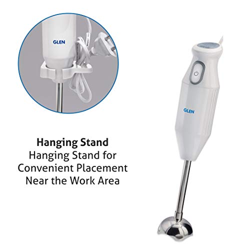 Glen Hand Blender 4049 Stainless Steel Arm 200 watt- ISI Certified