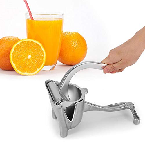 Home Plus Hand Juicer | Orange Juicer With Strainer | Heavy Duty Aluminium Alloy | Manual Juicer