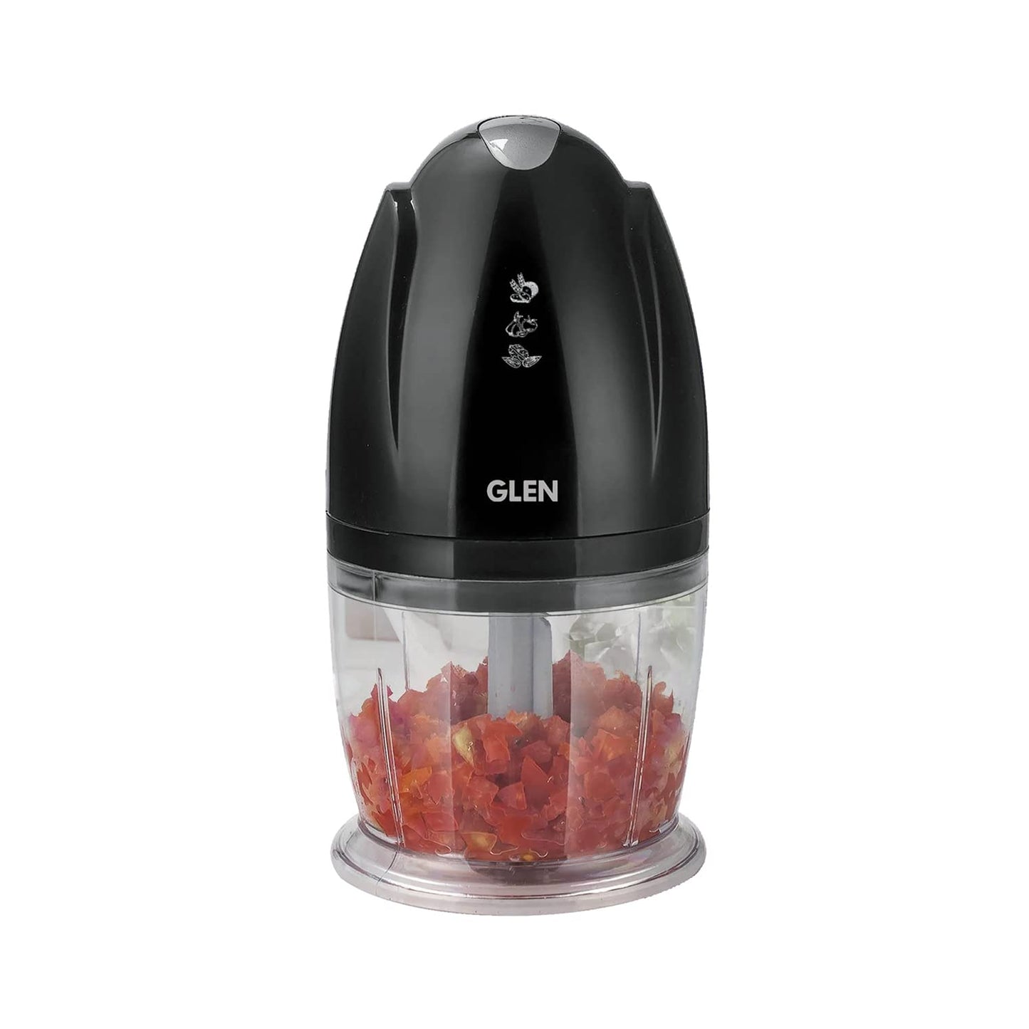 GLEN Electric Chopper 400ml Bowl, 200 Watts Black SA4041MCBL (2 Years Warranty)